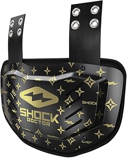Shock Doctor SD30910-00120-OSFA Showtime Back Plate Black/Gold Lux OSFA