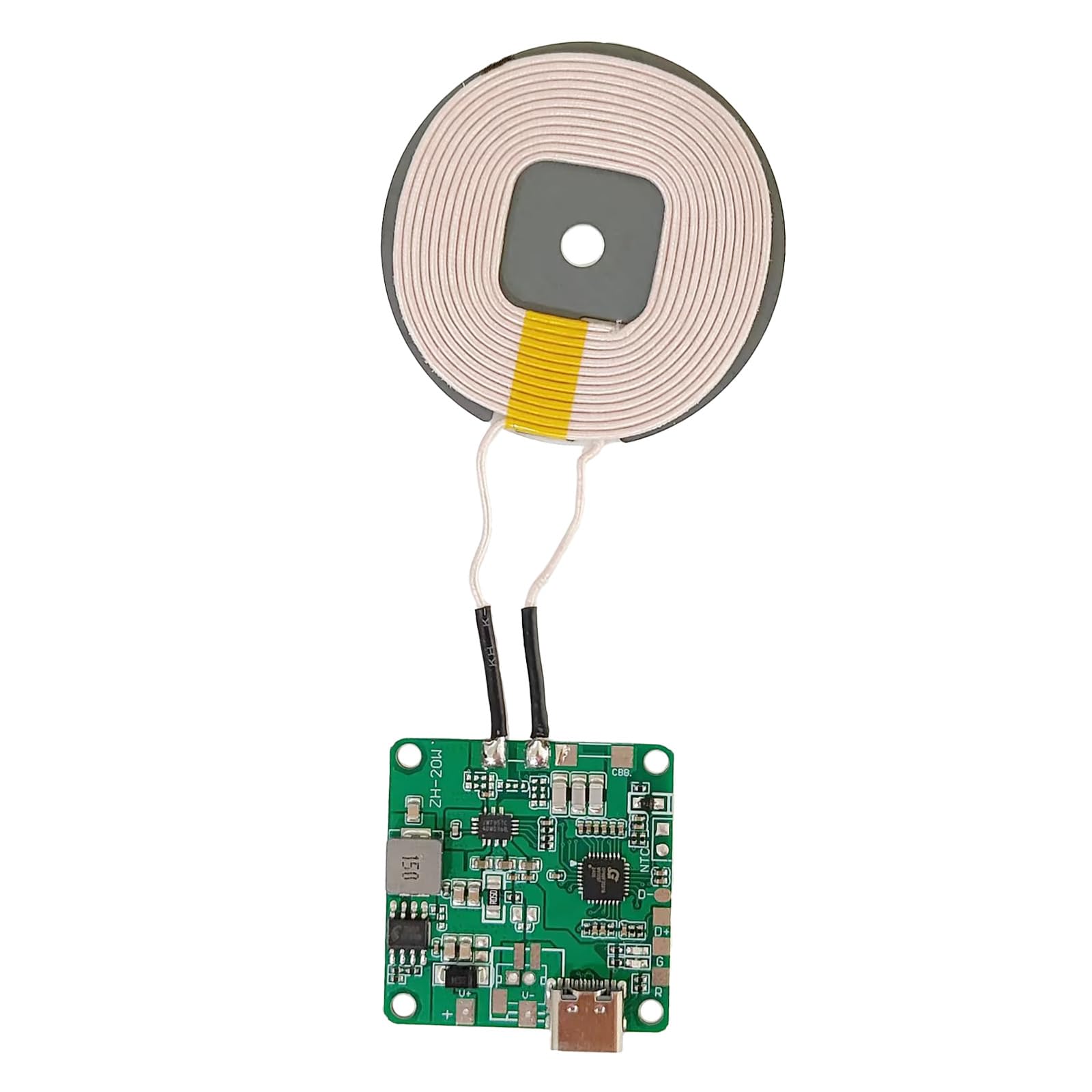 Gikfun 20W Qi Charger Module Coil Car Fast Charging DIY Charger Parts Universal Type-C Interface EK1984