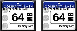 EMBRACENATURE 2X 64MB Compact Flash Memory Card for Camera, Advertising Machine, Industrial Computer Card