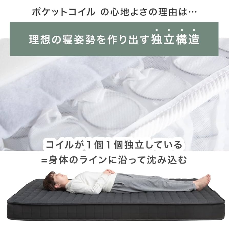 Amazon.co.jp: タンスのゲン マットレス単品 電動ベッド専用