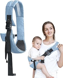 Wild Ride Babytrage, Tragbar Tragetuch Baby Aus Baumwollmaterial, Seitlich Kindertrage Mit Verstellbaren Bequemen Schultergurten