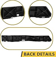 Vista 6 de BXZ Soporte de cubierta de parachoques delantero para Dodge Journey 2009 2010 2011 2012 2013 2014 2015 2016 2017 2018