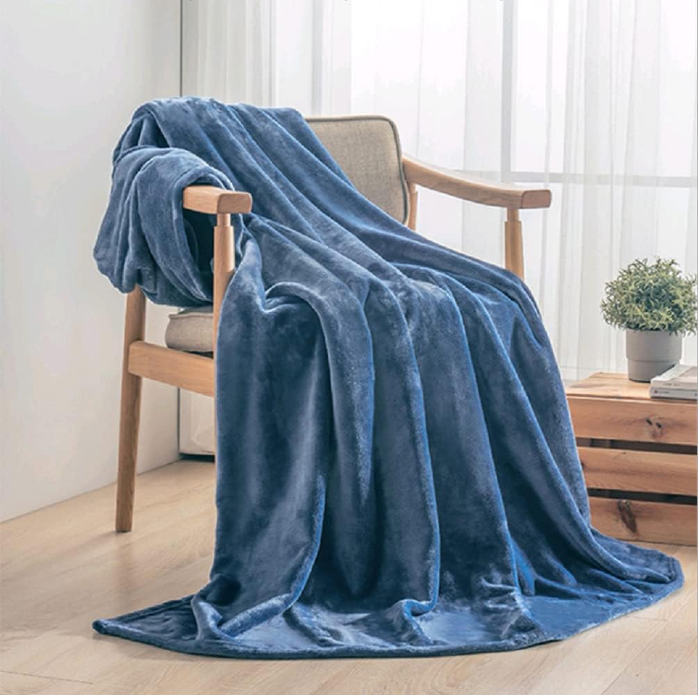 clootess Throw Flannel for Sofa Bed Boho Home Decor