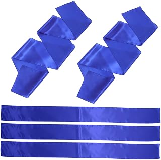 5pcs Satin Table Runner Xin Decorative Party Tablecloth for Wedding Buffet Home Decor in Royal Blue for Centerpiece Event Decoration