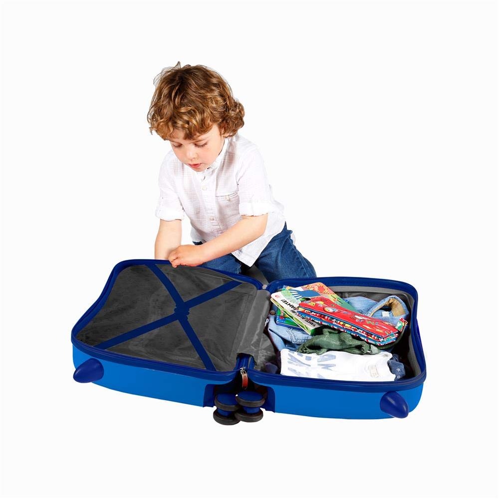 Disney Circle Mickey Valigia per bambini Azzurro 50x38x20 cms Rigida ABS Chiusura a combinazione numerica 34L 2,1Kgs 4 Ruote Bagaglio a mano