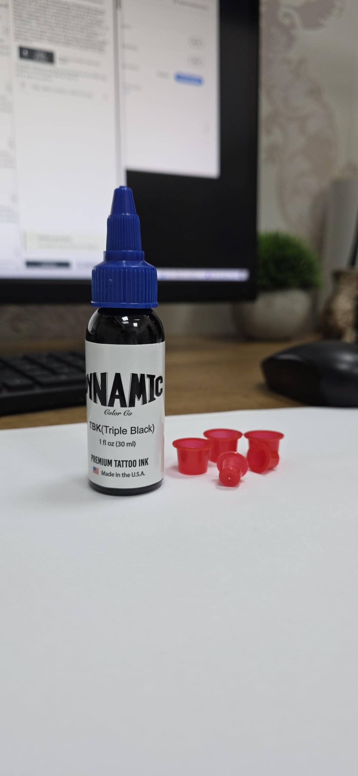 Dynamiczny tusz do tatuażu Triple Black (butelka 30 ml)
