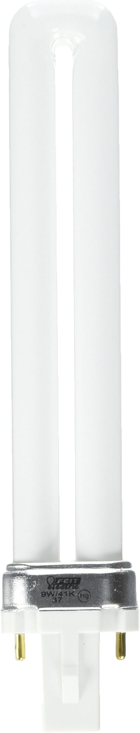 Feit Electric PL9/41 9-Watt Fluorescent PL Bulb, 6.4"H x 1.2"D, 4100K (Cool White)