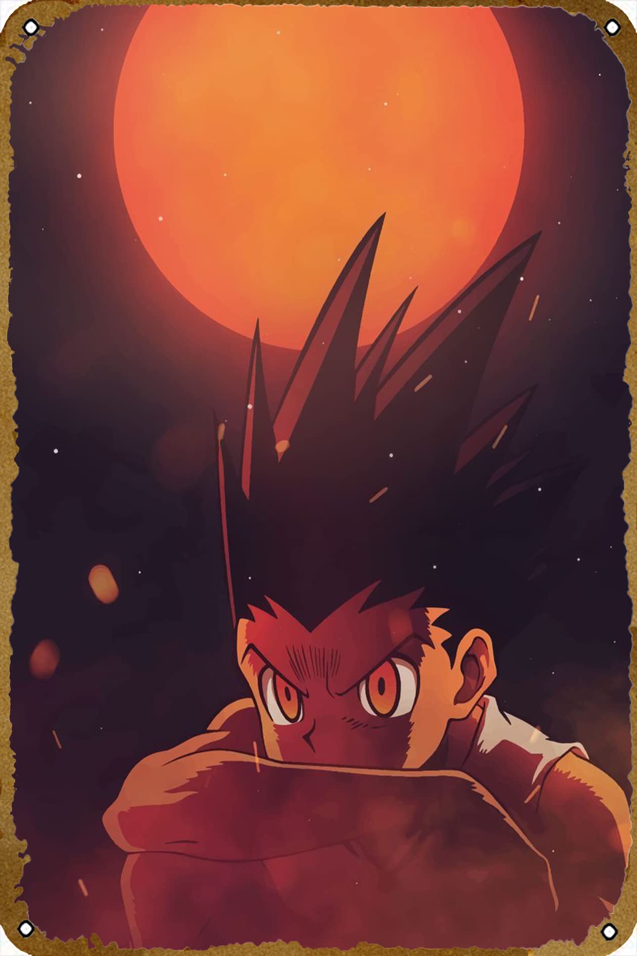 Hunter x Hunter Killua & Gon Vintage Metal Sign Review