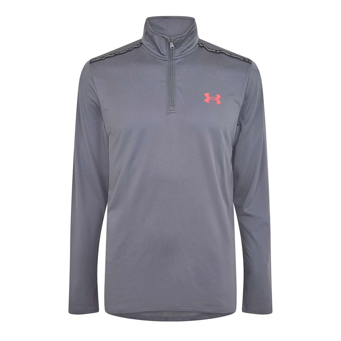 Under Armour Men's Grey Tech Quarter Zip Fleece L