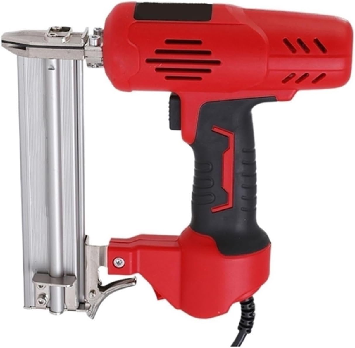 Pneumatic Power Nailer Decorative Tool 2600W F30 Electric Nailer Gun Stapler Furniture Staple Gun for Wood Frame Woodworking Construction Electric Tools