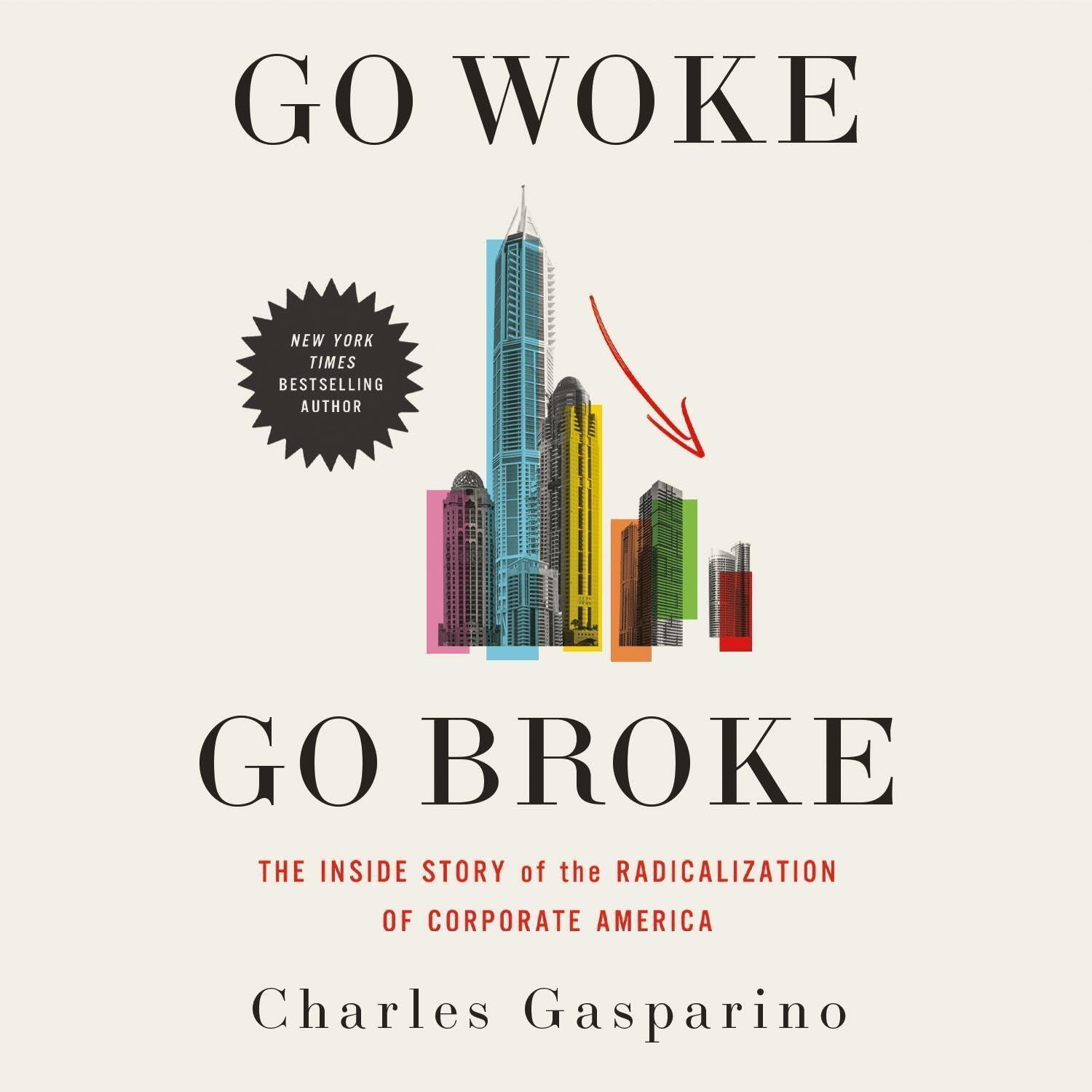 Cover art for Go Woke, Go Broke