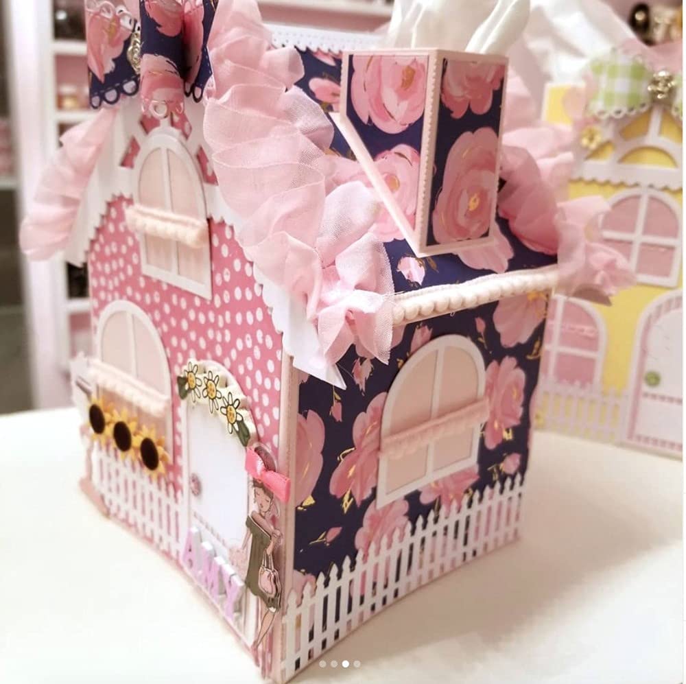 KSCRAFT 3D Big House - Troqueles de corte de metal para hacer álbumes de recortes, tarjetas, suministros de decoración divertidos para niños
