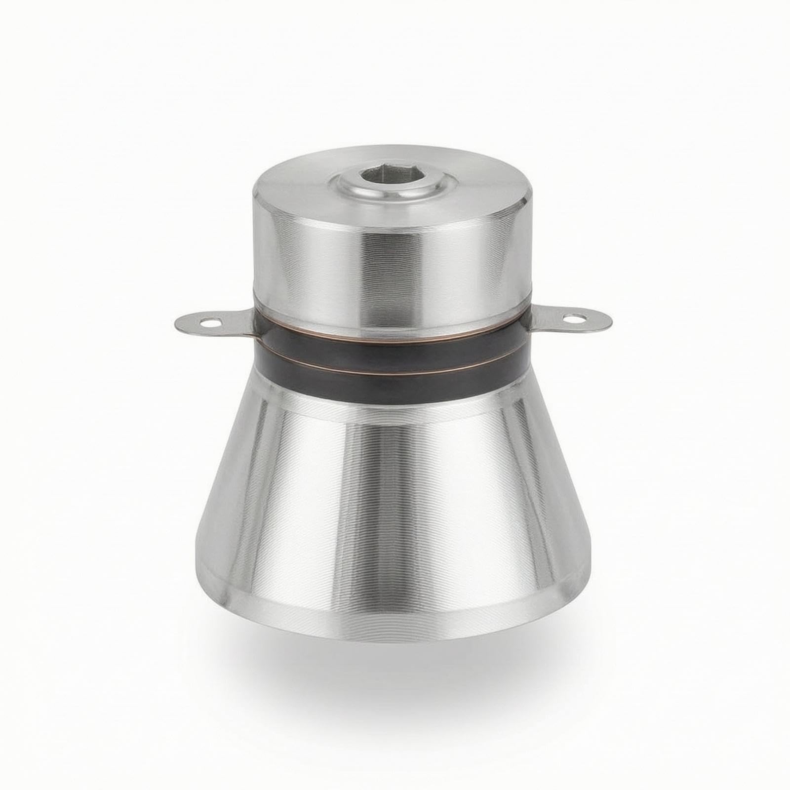 Transducer with Mounting Tabs Sweeping Cleaner Transducer Cylindrical for Equipment Builders, Dishwasher Systems 100W 28khz | Fishfinders | Fishing-picture-19