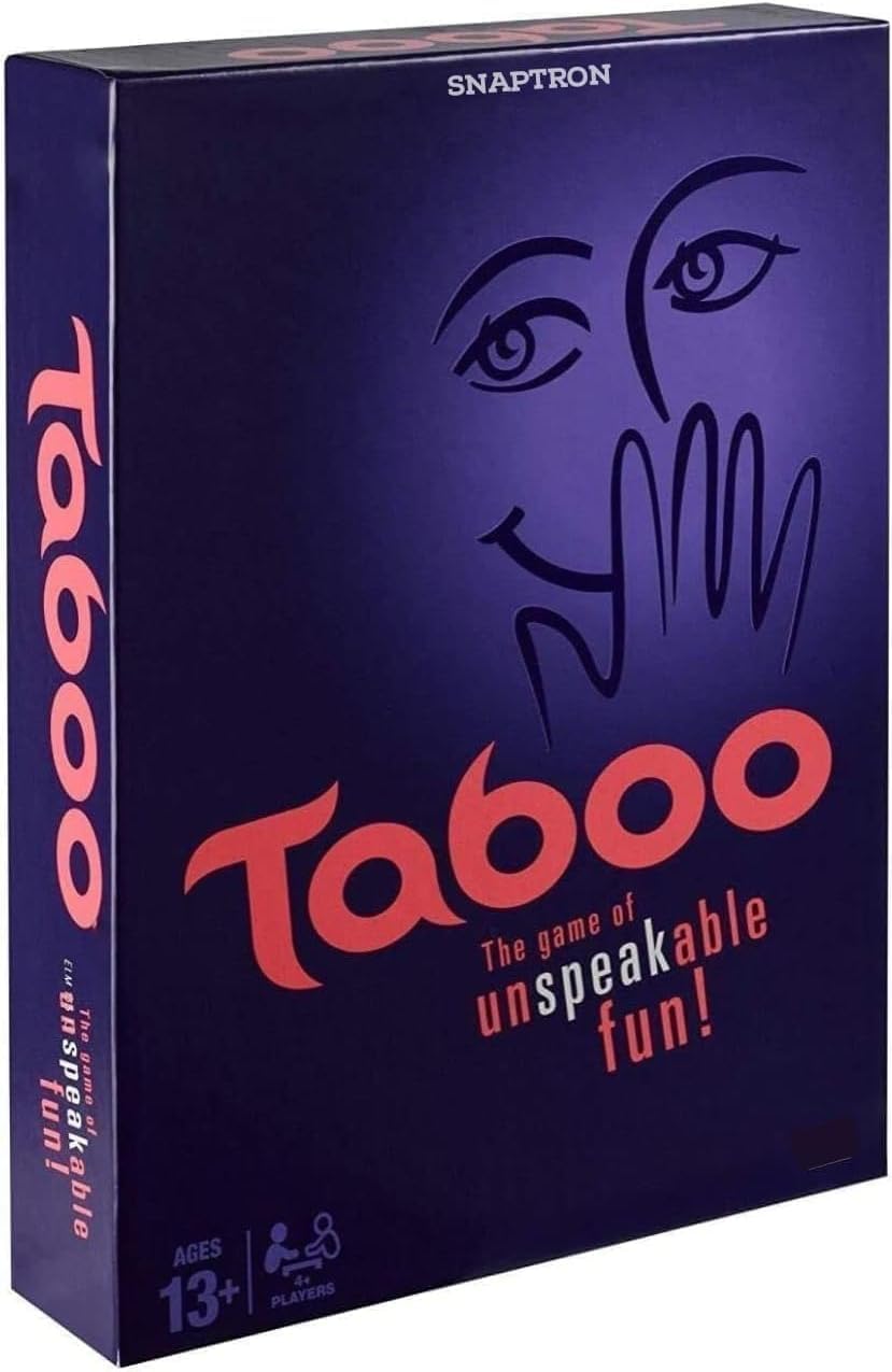 Bluebell Taboo Board Game, Family Guessing Game for Kids Ages 13+, Fun Party Game for 4 or More Players, Classic Card Game for Teens and Adults-image-0