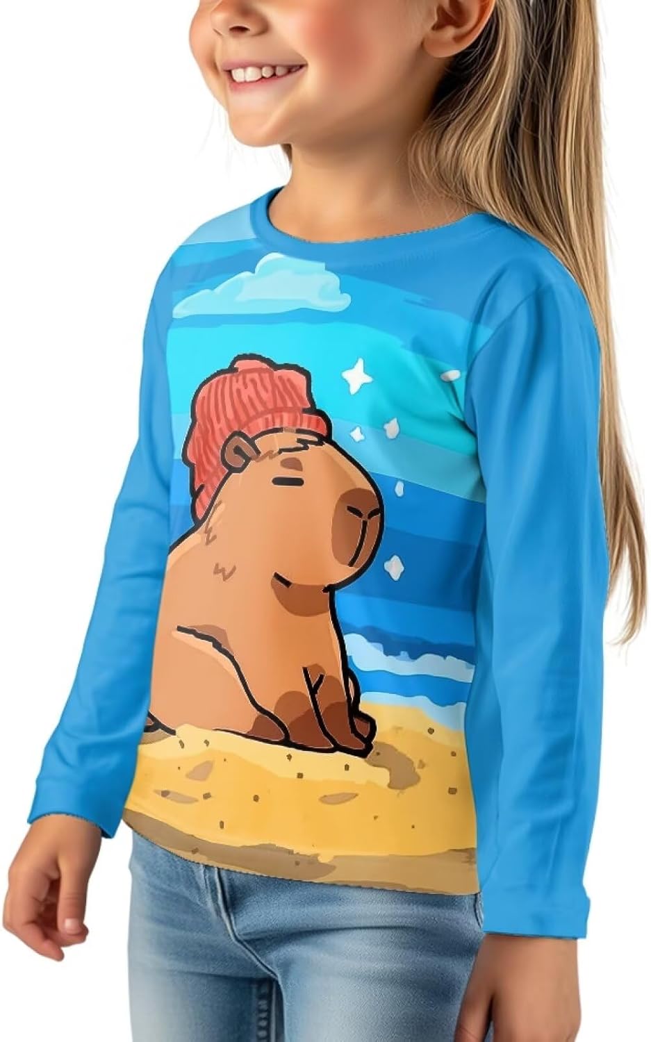 Uourmeti Girls Graphic Tees Long Sleeve T Shirts for Teens Casual Tshirts Junior Sportswear Fall Tops - Image 5