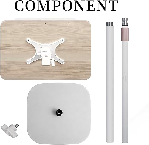 Miniatura 7 de Soporte ajustable para libros de piso de 20 a 67 pies y ángulo, soporte de música, soporte de suelo para tablet, biblias, recetas, cocina, libros,