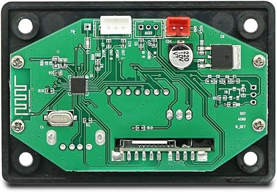 Bluetooth Module Car Audio MP3 Decoder Board Power Amplifier External Microphone Function