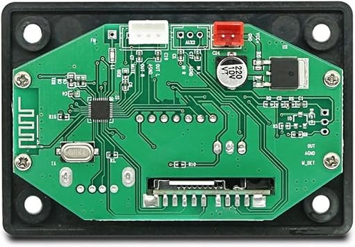 Bluetooth Module Car Audio MP3 Decoder Board Power Amplifier External Microphone Function