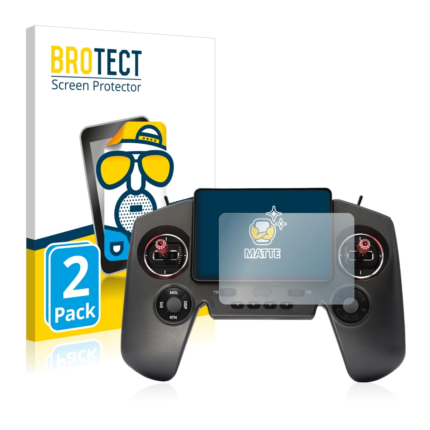 brotect Pellicola Vetro Opaca per realme 8 5G Protezione Schermo [Anti- Riflesso, Durezza 9H