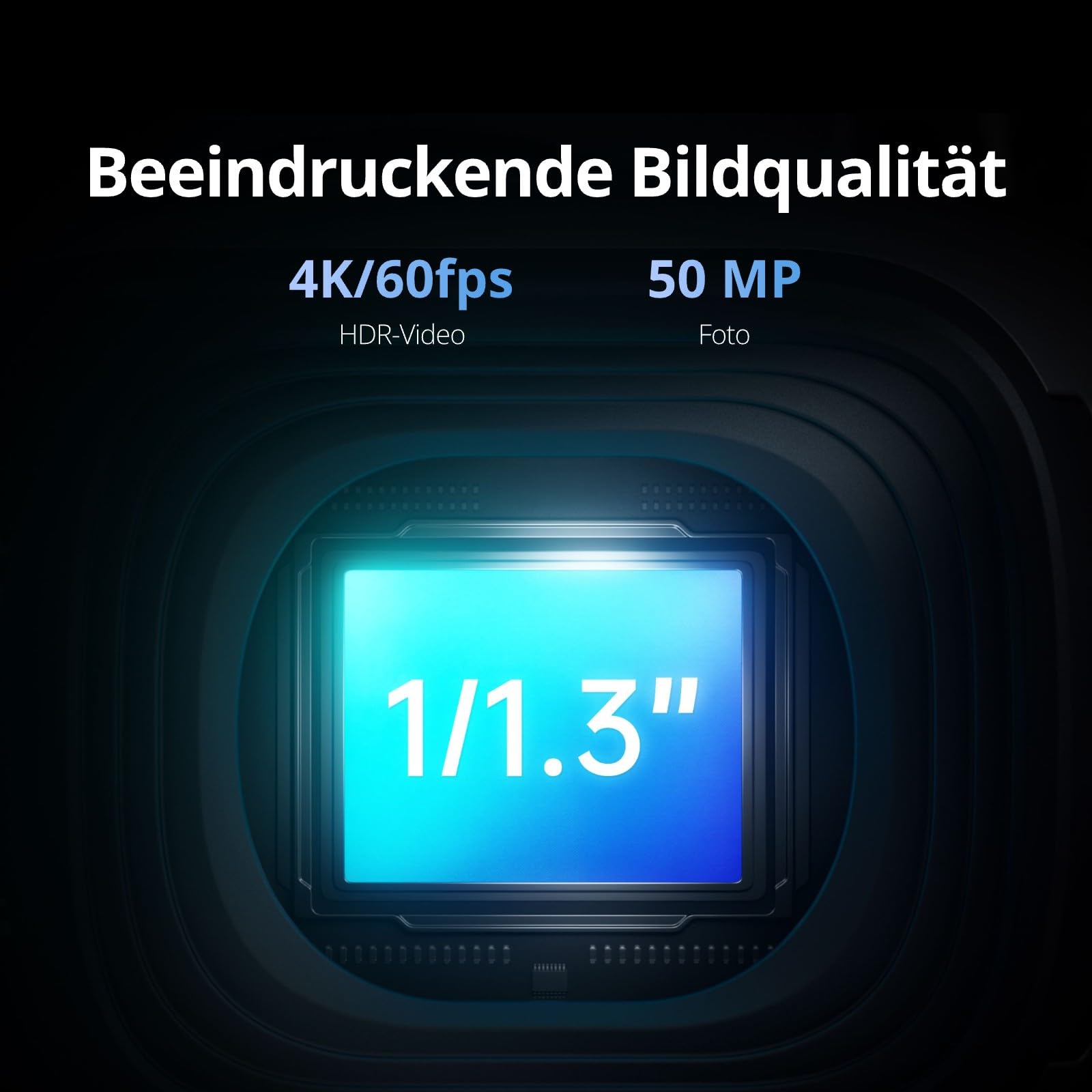 Potensic ATOM 3 Drohne mit Kamera 4K für Einsteiger, 4K/60 fps HDR-Video, 8K Foto, 1/1,3" Sensor, 3 Akkus 120 min Flugzeit, 16KM Übertragung, AI Folgen 2.0, Med-Tele, QuickShots, Unter 249g, Drone, C0