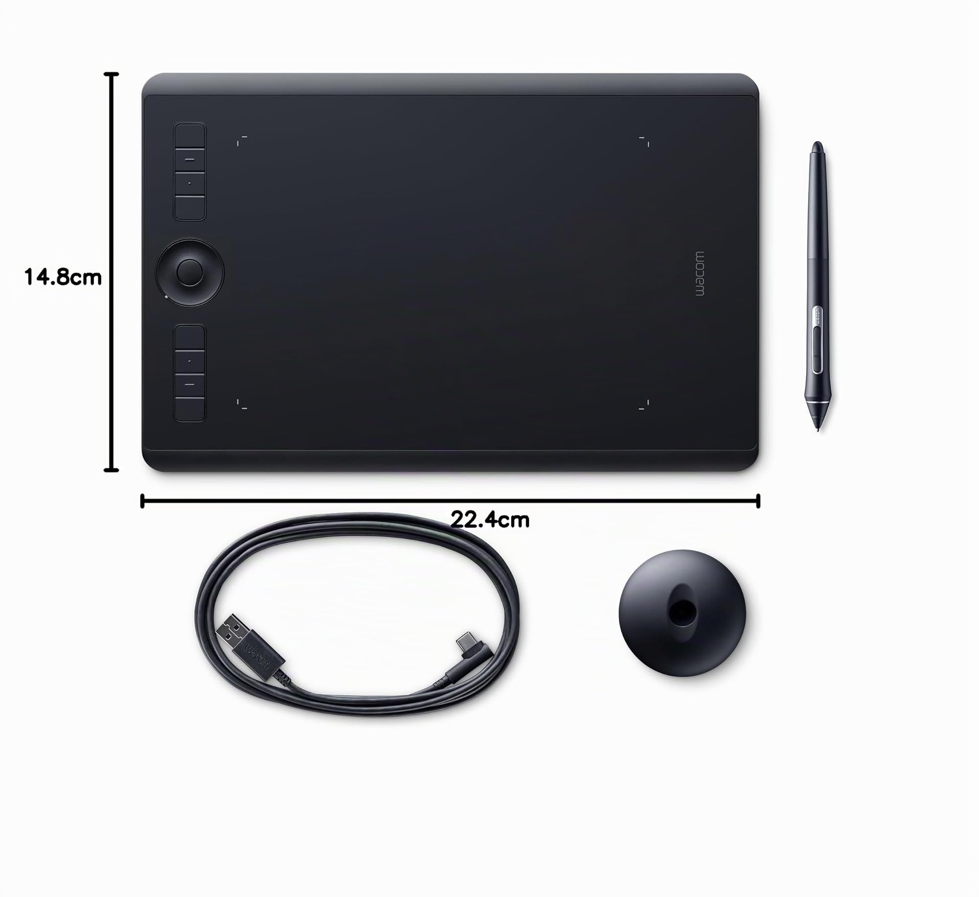 Wacom Intuos, Noir, M