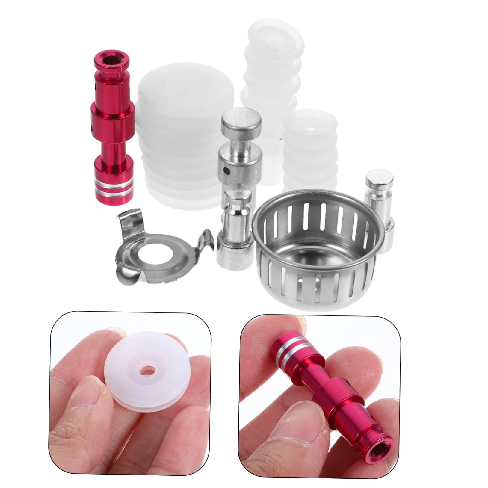 UKCOCO 5juegos Válvulas Flotantes para Ollas Presión Eléctricas Inoxidable Instalación y Accesorios De Cocina Prácticos y