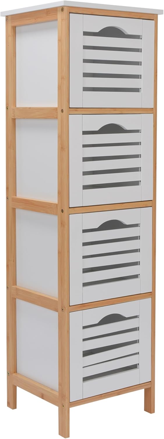 Prosumers Choice Wooden Bathroom Storage 4 drawers