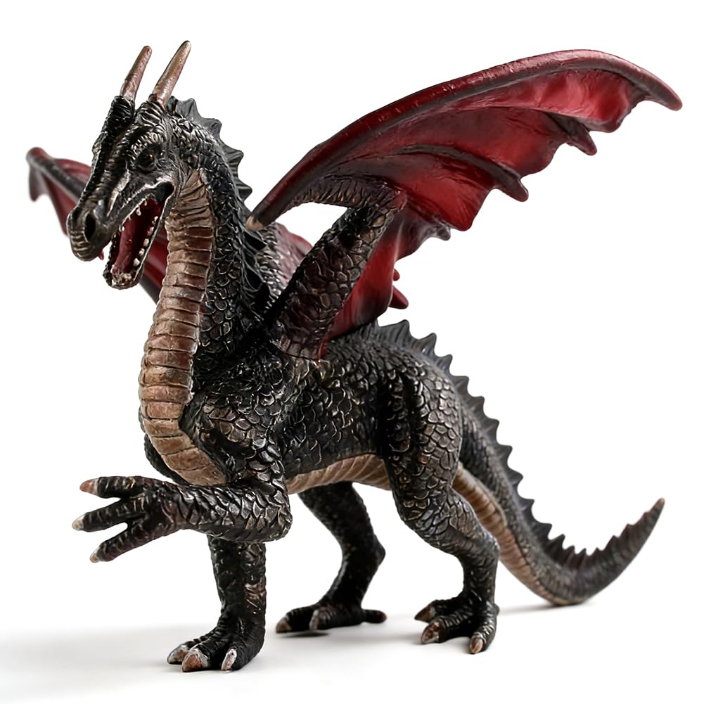 Drago Volante Figure Miniatura Dragon Model Volante Dinosauro Figurine Giocattoli Drago Mini Decorazioni Torta Compleanno Regalo Idea Regalo 18 x 14 x 10,2 cm