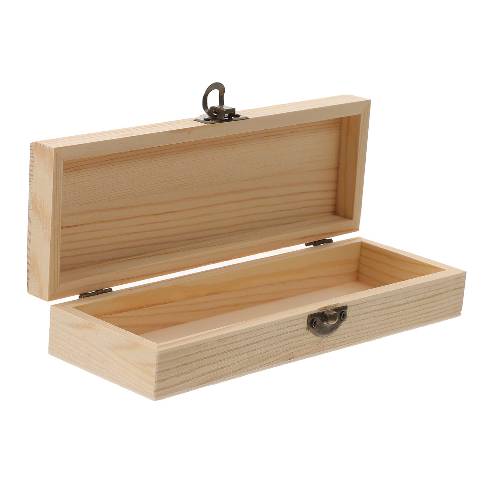 DOITOOL 5 Pezzi Scatola Portapenne Legno con Ampia Capacità Contenitore per e Cancelleria per Scuola e Ufficio Organizer Pratico e per Ottimo Natale