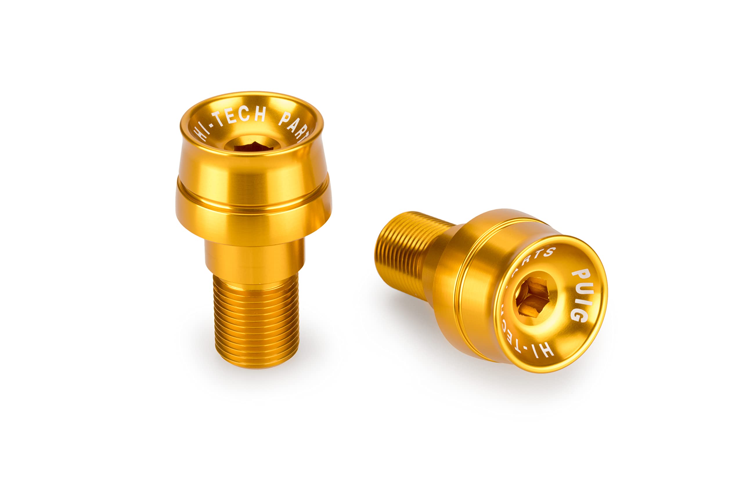 Puig Gold Speed Bar Ends Yamaha TMax 560 2022-2025