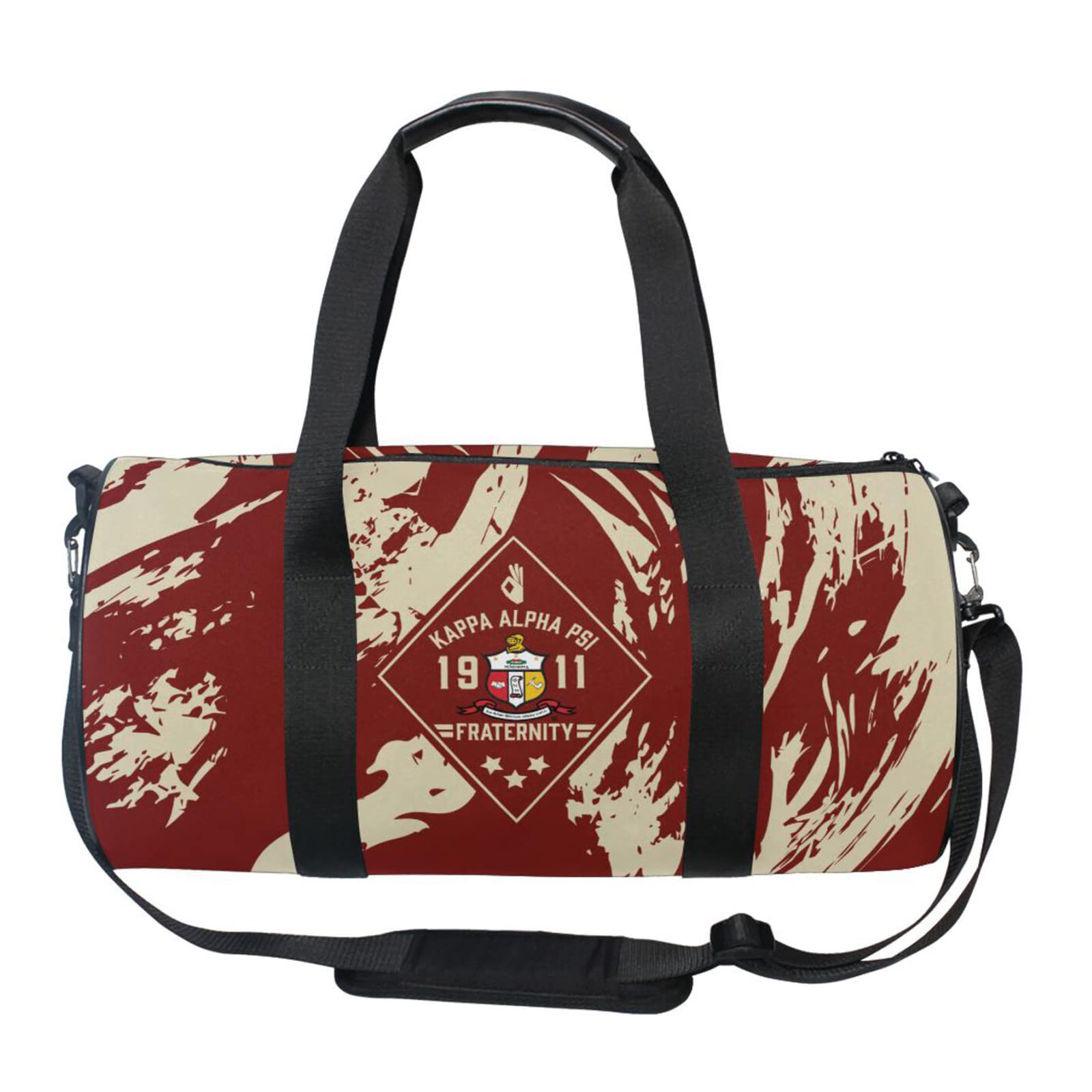 Nupe Kappa Alpha Psi Duffle Bag Kappa Alpha Psi Nupe Leather