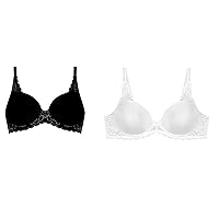 Triumph Schalen BH mit Bügel Schwarz 85D Schalen BH mit Bügel Weiß 85D