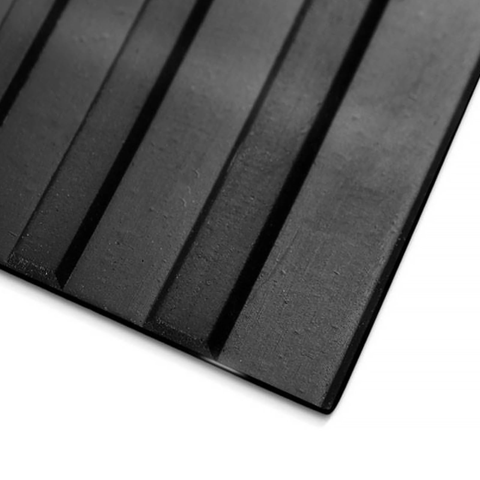 Tappetino In Gomma Antiscivolo - 100x100 Cm, Spessore 3 Mm, Nero - Foto 4