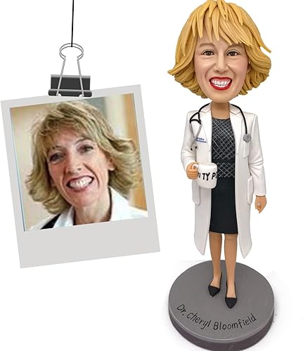 Miniatura 35 de Figuras personalizadas de golfista Bobblehead, regalo para hombre, regalos personalizados para el día de San Valentín de fotos Golfer