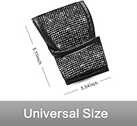 Vista 3 de VARGTR Bling Bling Funda para palanca de cambios de coche, funda para palanca de cambios con cristales brillantes y brillo de strass, protector