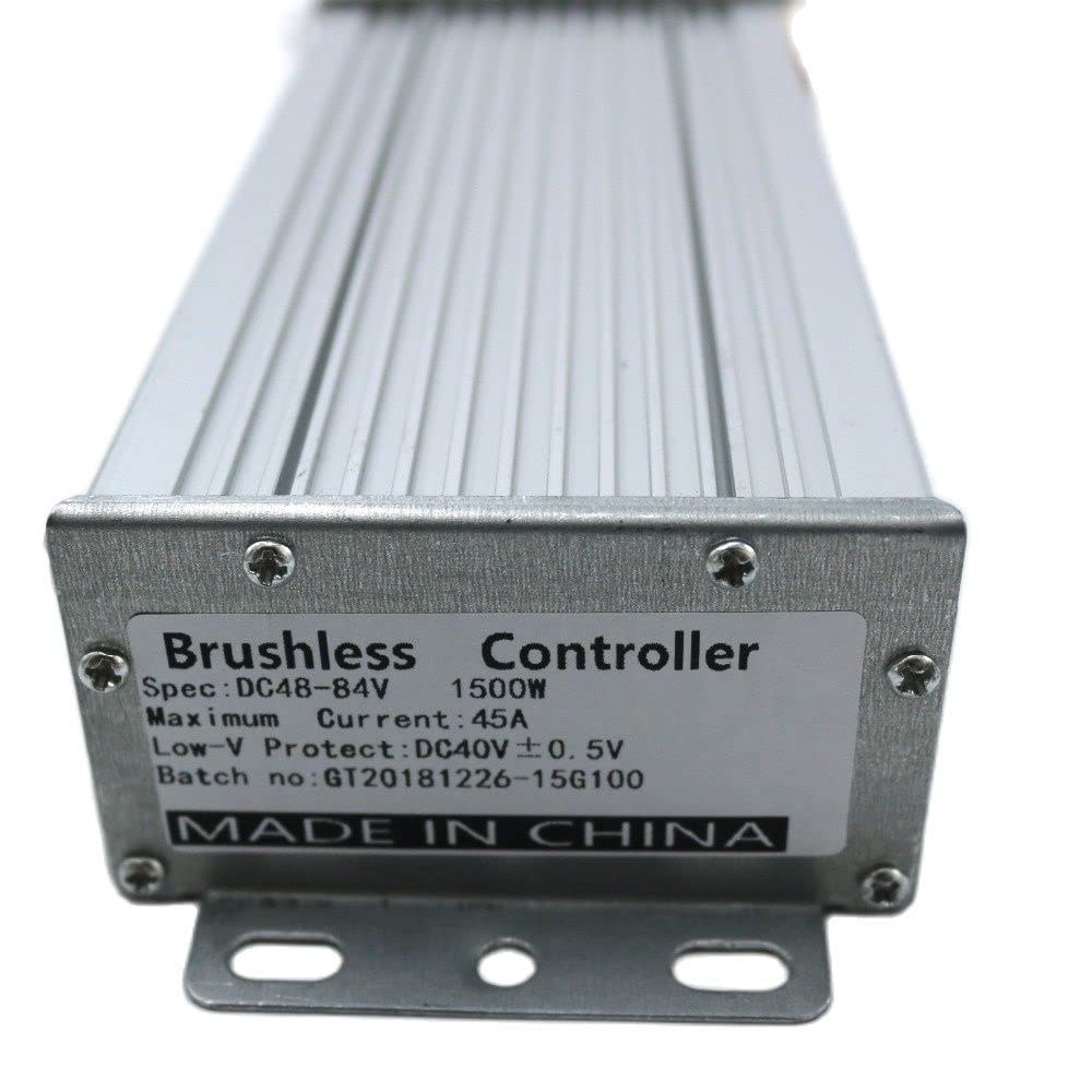 Brushless Motor Controller 48-8. 4V 1500W. Dual-Modus-Sensor/sensorfrei bürstenlos DC Motorregler elektrischer Fahrradfahrer