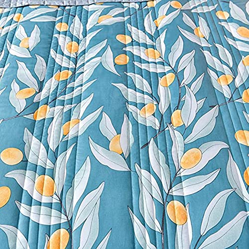 Couette d'été King Size TOULIVER en pur coton lavé style édredon chic - 5