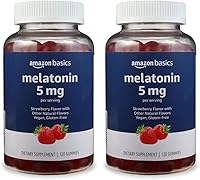 Vista 6 de Yaxa Basics Melatonina, Gomitas para el sueño con sabor a fresa, 5 mg, 120 unidades (anteriormente Solimo)