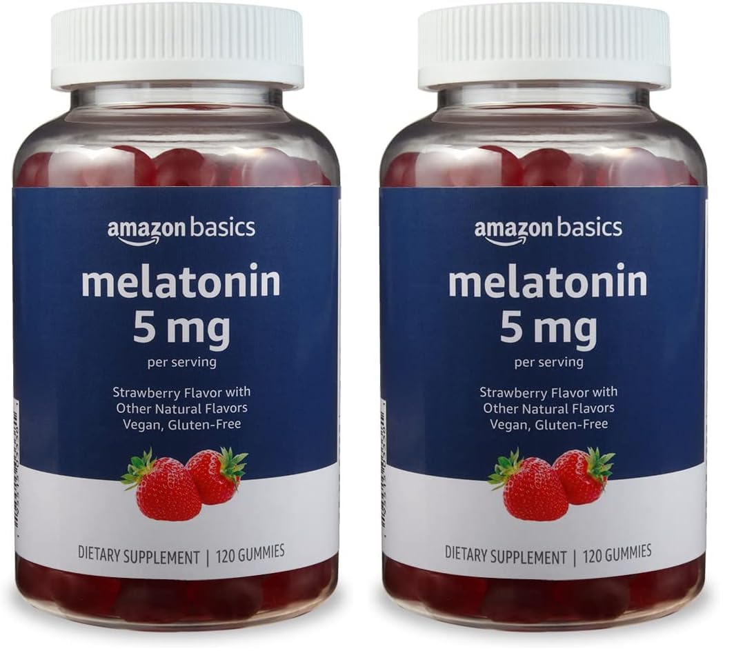 Amazon Basics Melatonin Gummies 5mg