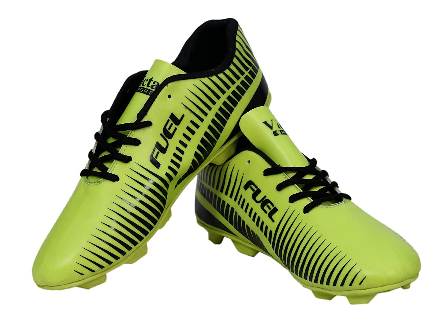 Victall PU Green Football Shoes for Men-picture-15