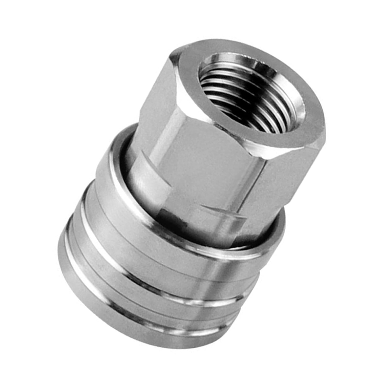 Hsioluted Women's G1 4 1/4 Inch Quick Connection Pressure Washer Adapter Fittings Stainless Steel For Durability And Efficiency Stainless Steel Fittings