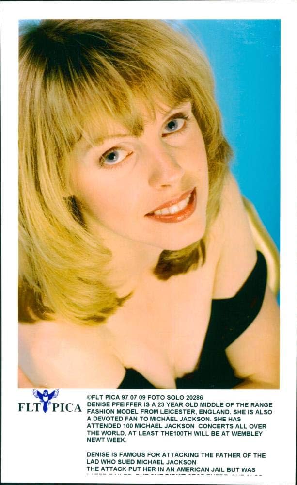 Fotomax Vintage photo of Denise Pfeiffer : Amazon.co.uk: Home & Kitchen