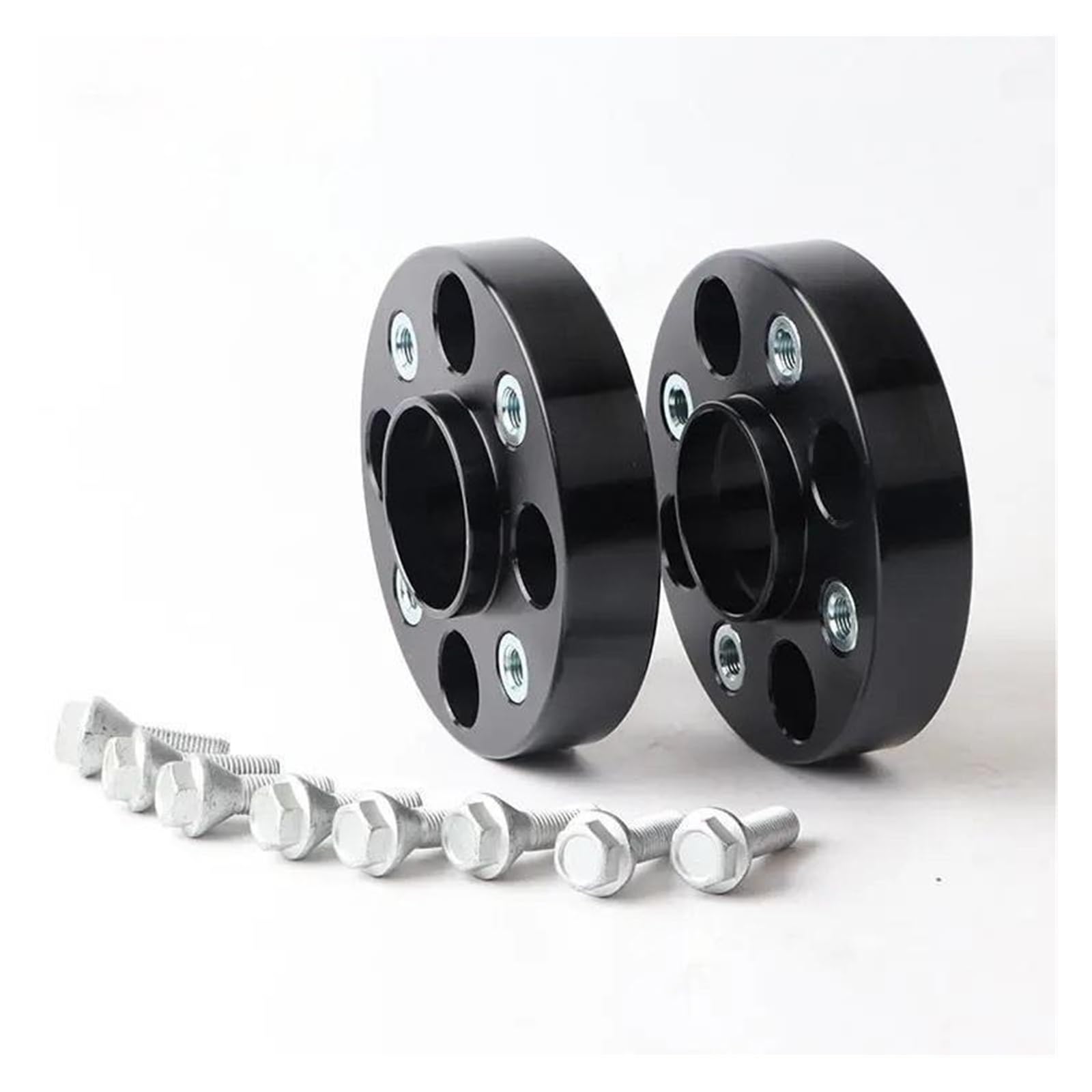 Entretoise de roue en aluminium PCD 4x100 CB 57.1, 2 pièces, 20/25/30/50mm, combinaison pour 4 cosses pour VW et Jetta(2PCS 45mm)