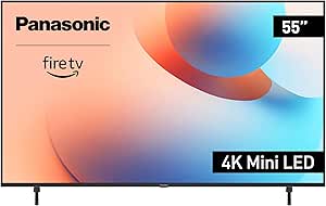 Panasonic W95 Series (2024 Model) 55-inch Mini LED 4K Ultra HD Smart Fire TV, Local Dimming, 144Hz Refresh Rate - 55W95AP