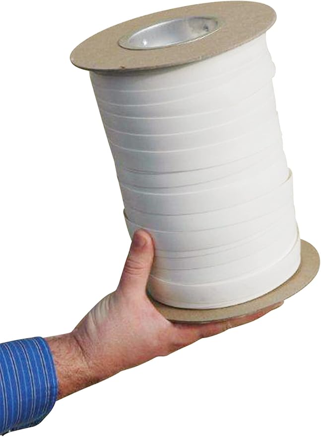 KenBar Vinyl Batten Tape White QuicktoStaple