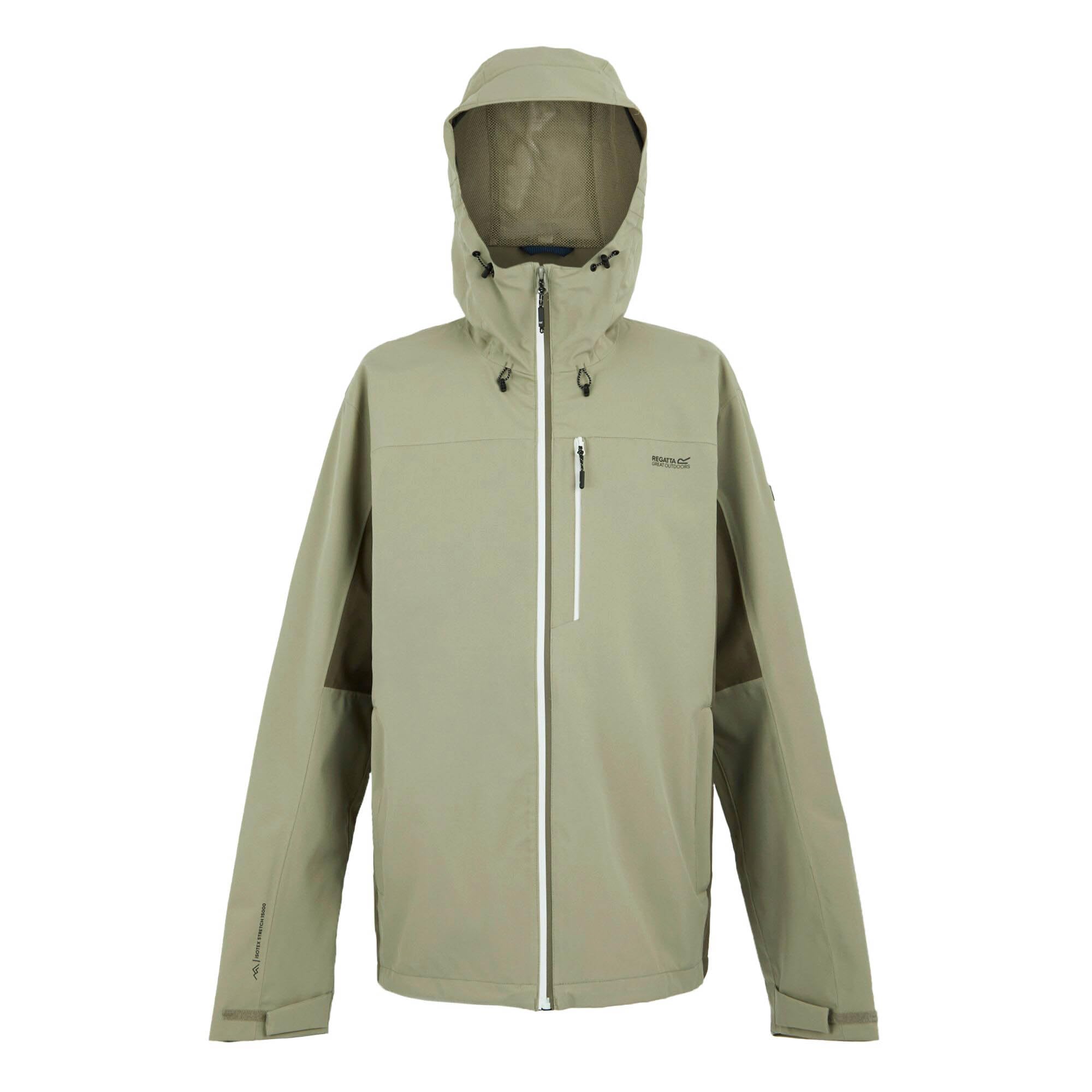 Regatta Men's Yellow 'Birchdale' Waterproof Shell Jacket Extra Large