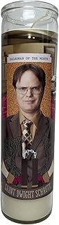 The Luminary Dwight Schrute Altar Prayer Candle