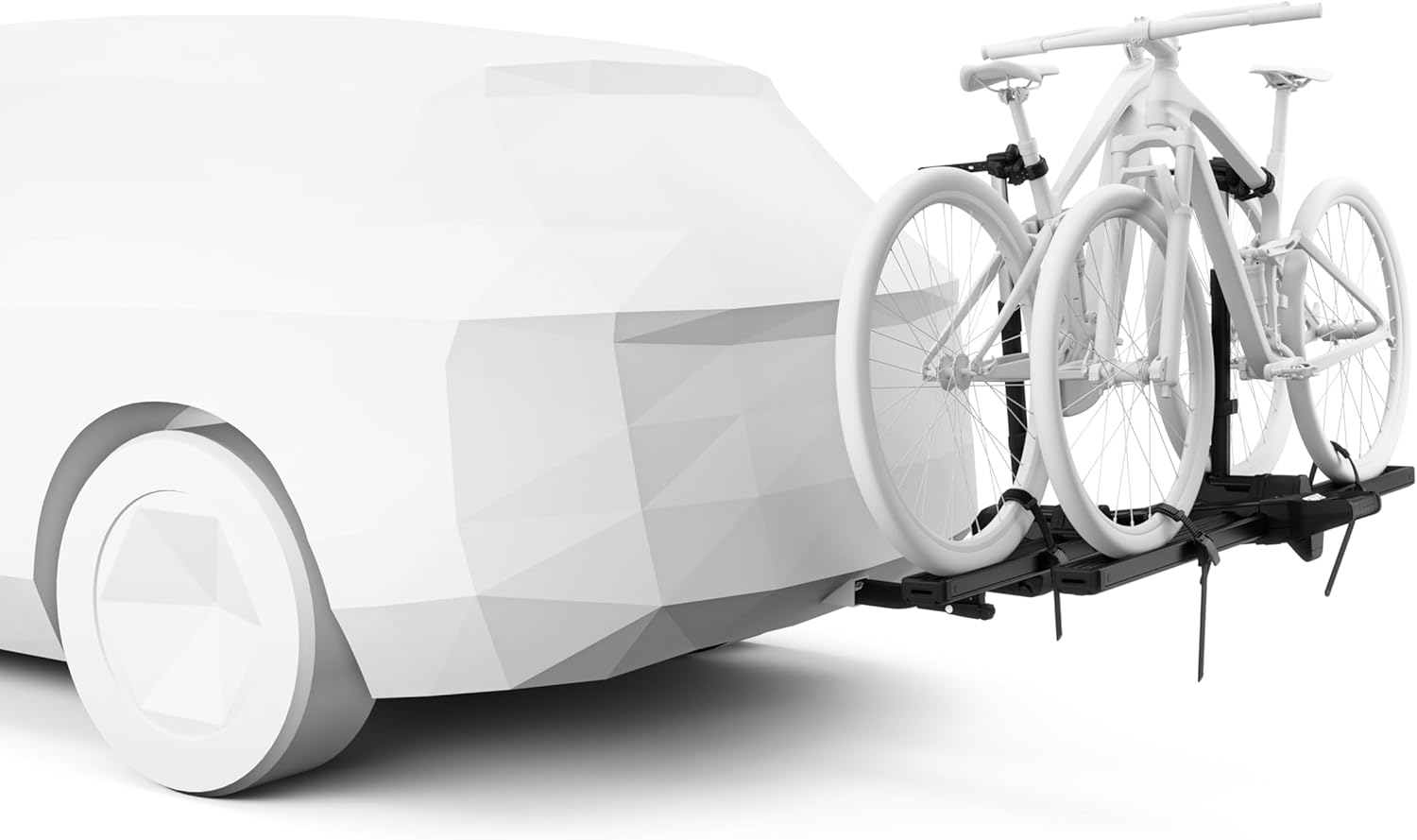 Thule Vero 2 Bike Platform Hitch Bike Rack, E-Bike Rated, 160lbs Capacity, Integrated Locks, Fits Cars, SUV, RVs, Trucks & Vans