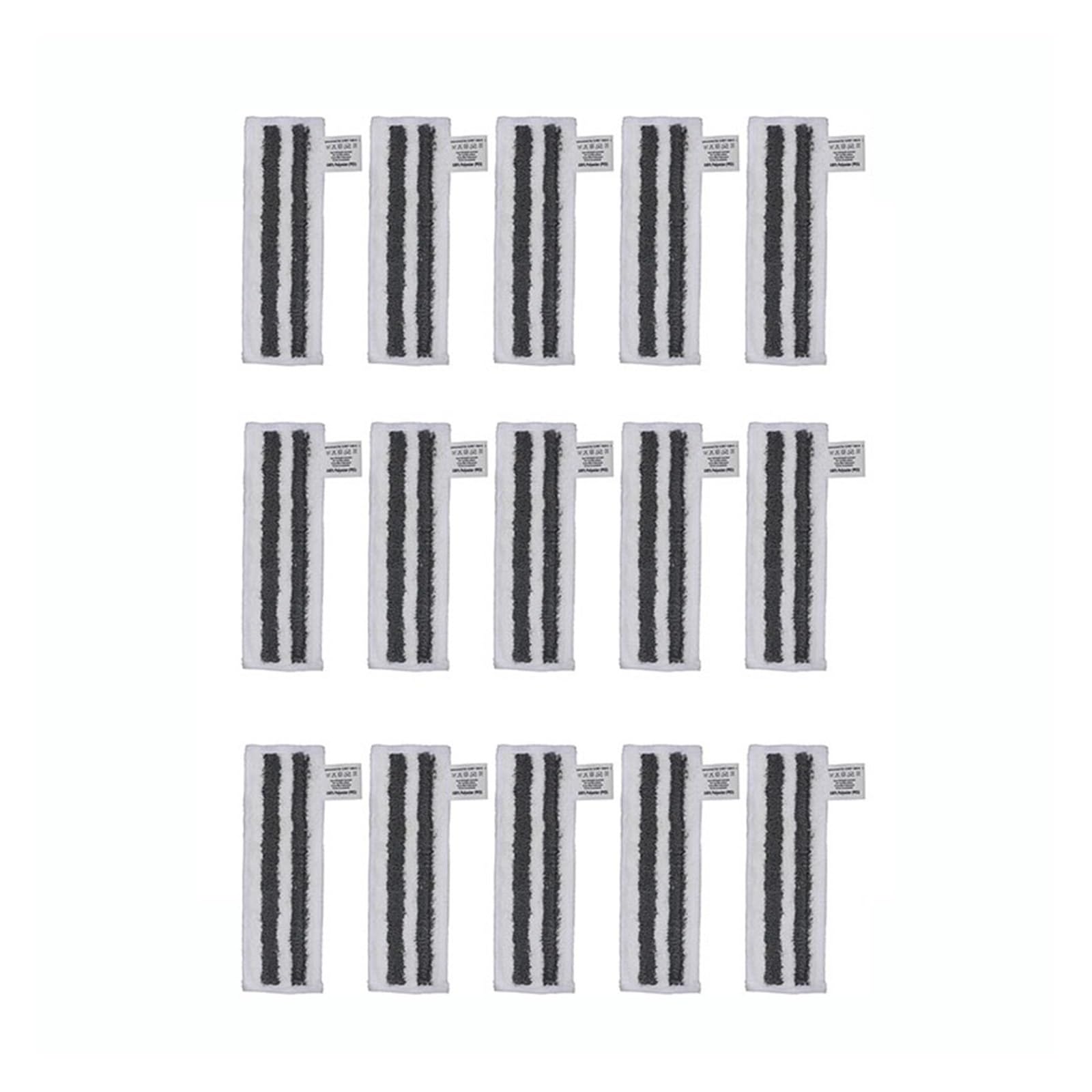 Lipski Panno di Ricambio for aspirapolvere Compatibile con Karcher Easyfix SC2 SC3 SC4 SC5 Strofinaccio in Microfibra Mop Set pulitore a Vapore (Color : Set 14-15PCS)