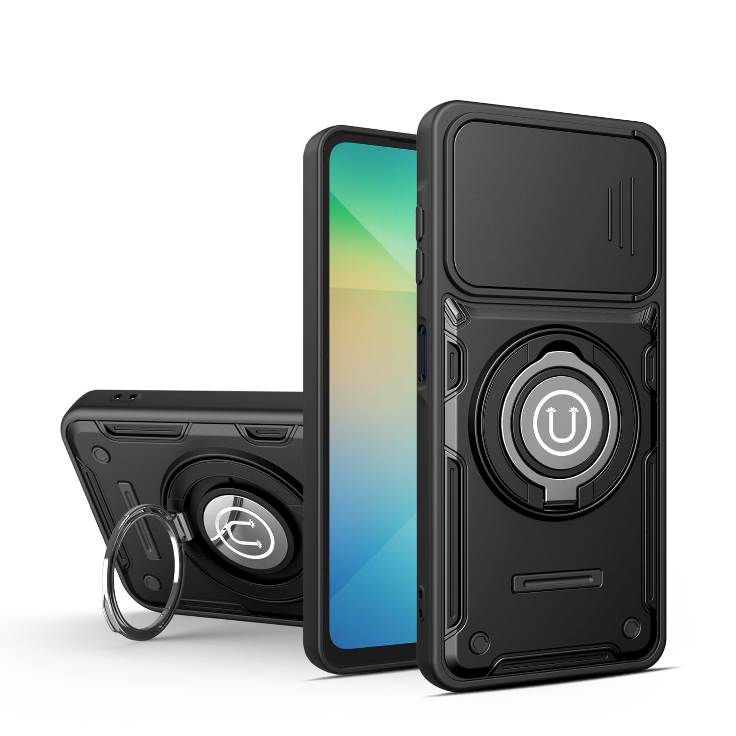 Housse Samsung Galaxy A06 4G anti-chute avec cache objectif photo - 8